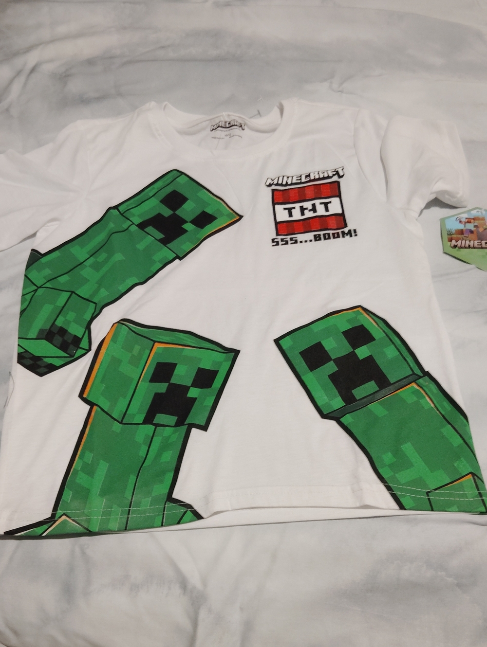 Minecraft Kids Boys Tee Shirt